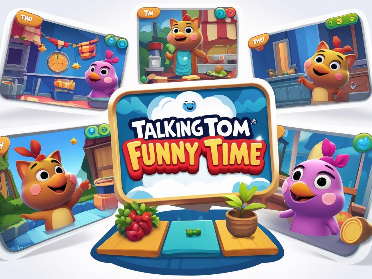 Talking Tom Funny Time