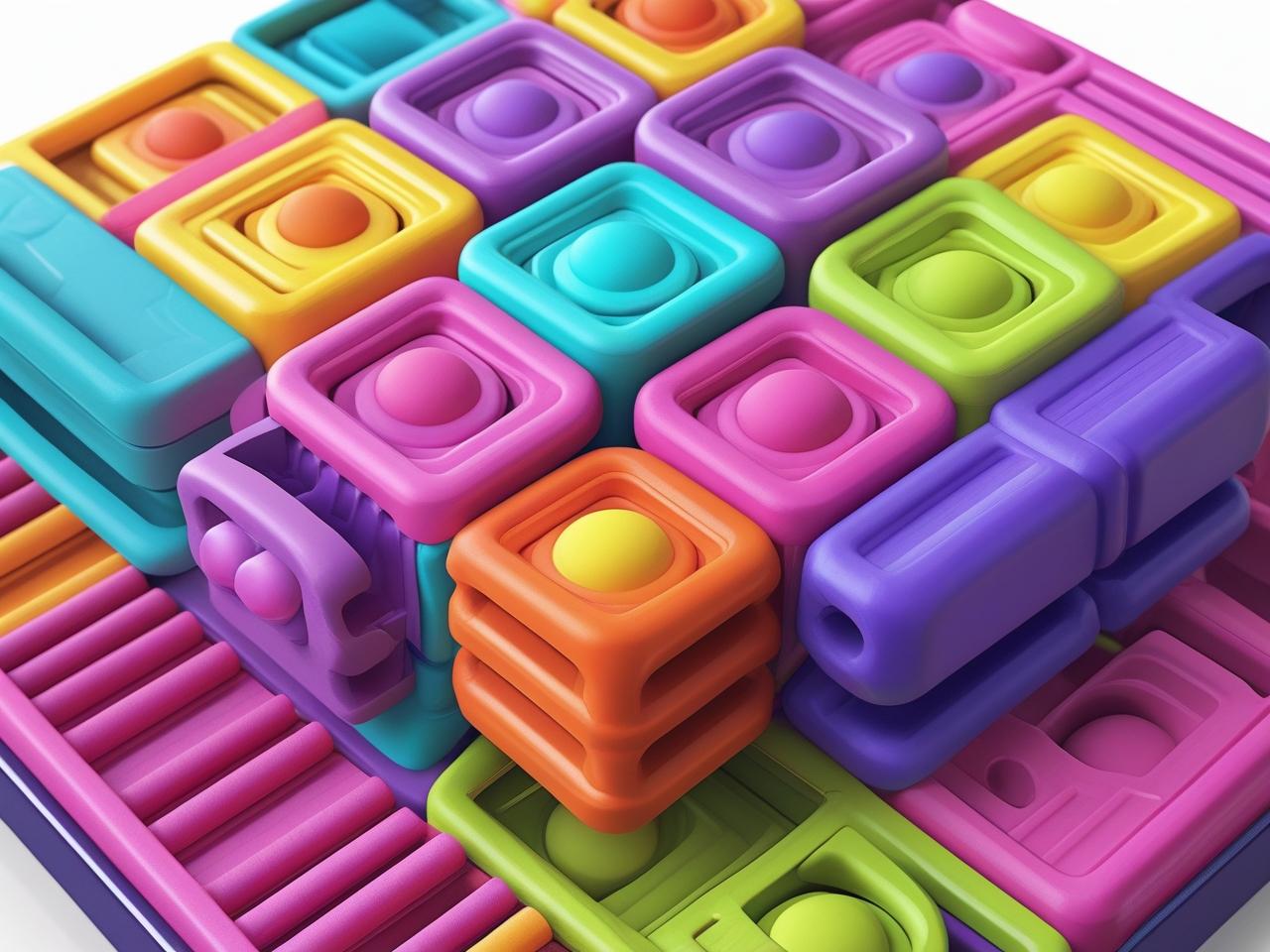 Pop it 3D Fidget