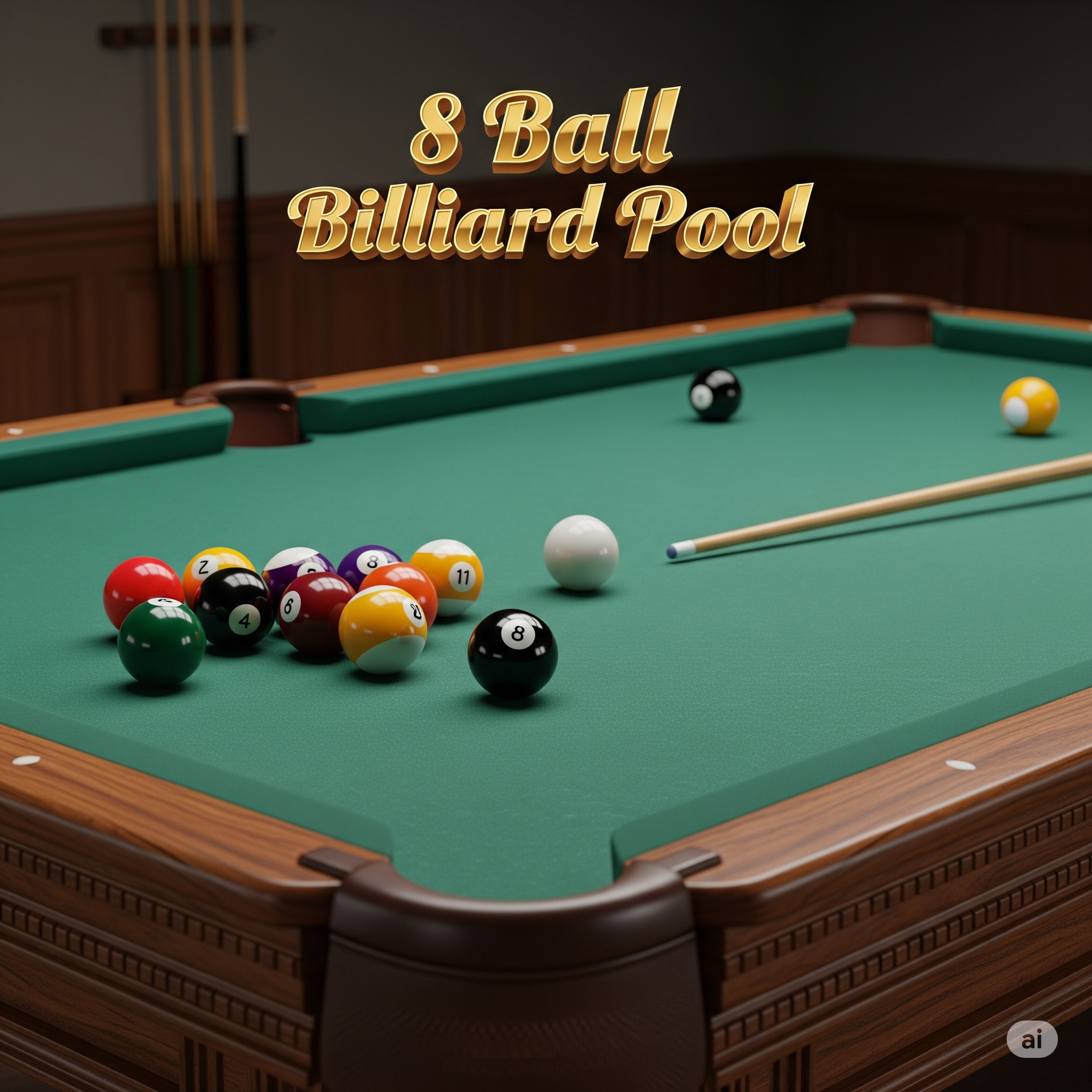 8 Ball Billiard Pool