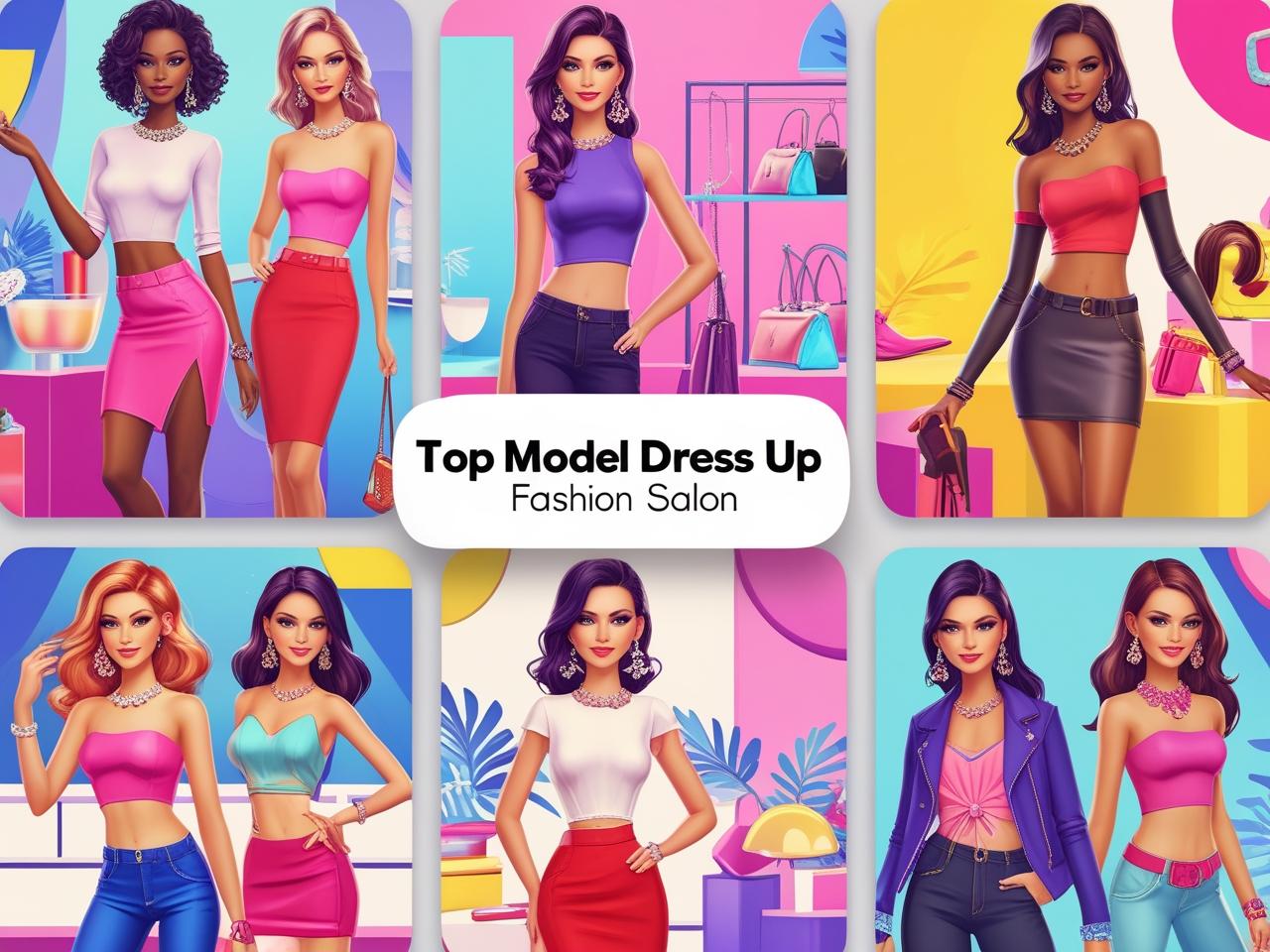 Top Model Dress Up - Fashion Salon