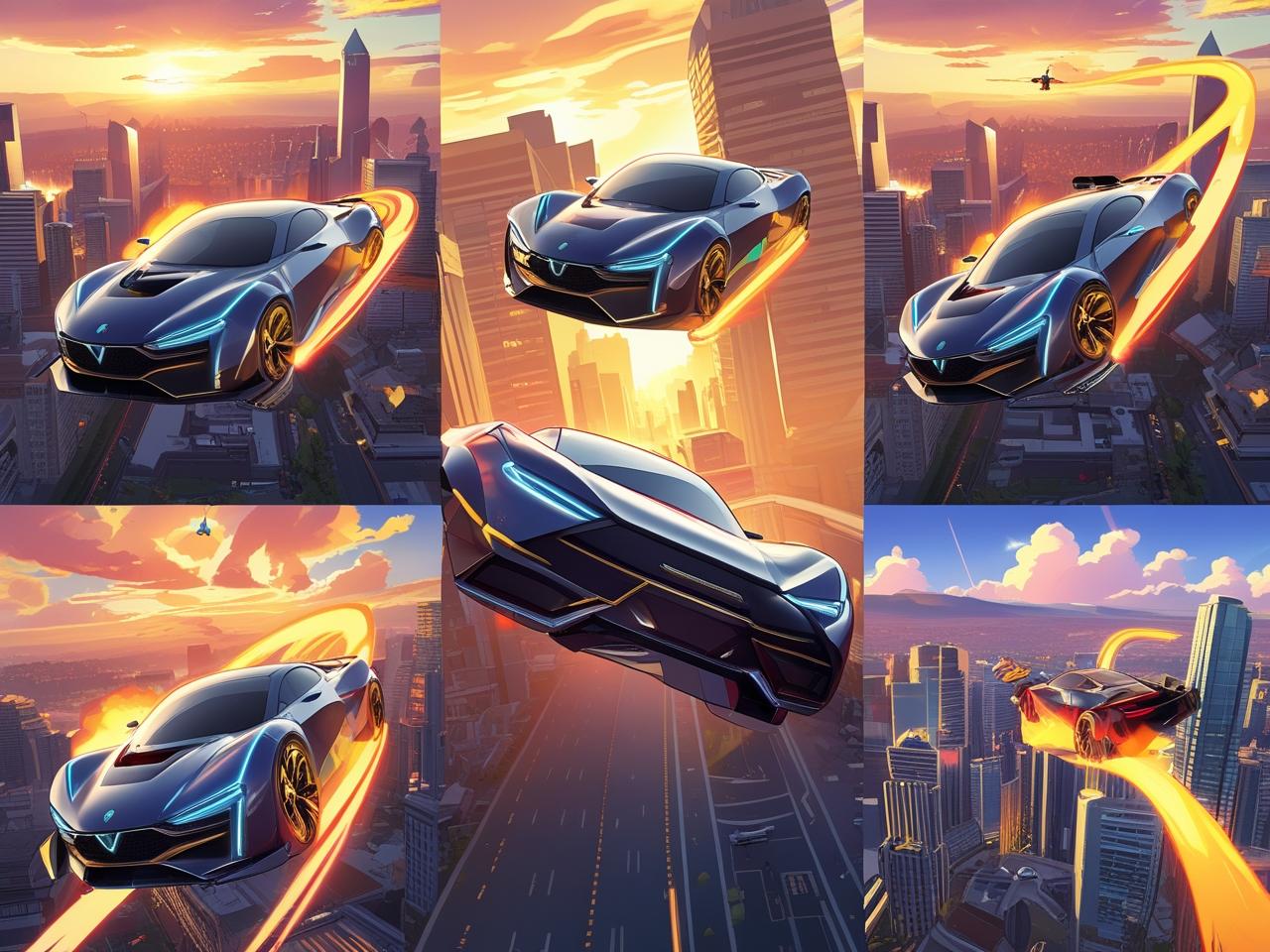Fly Car Stunt 5