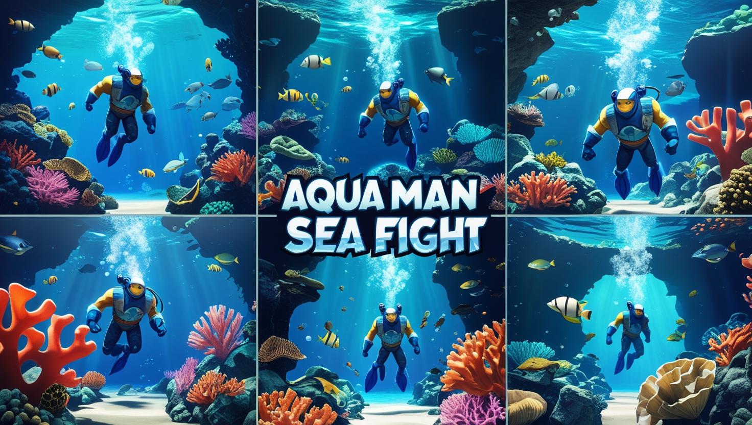 Aqua Man Sea Fight
